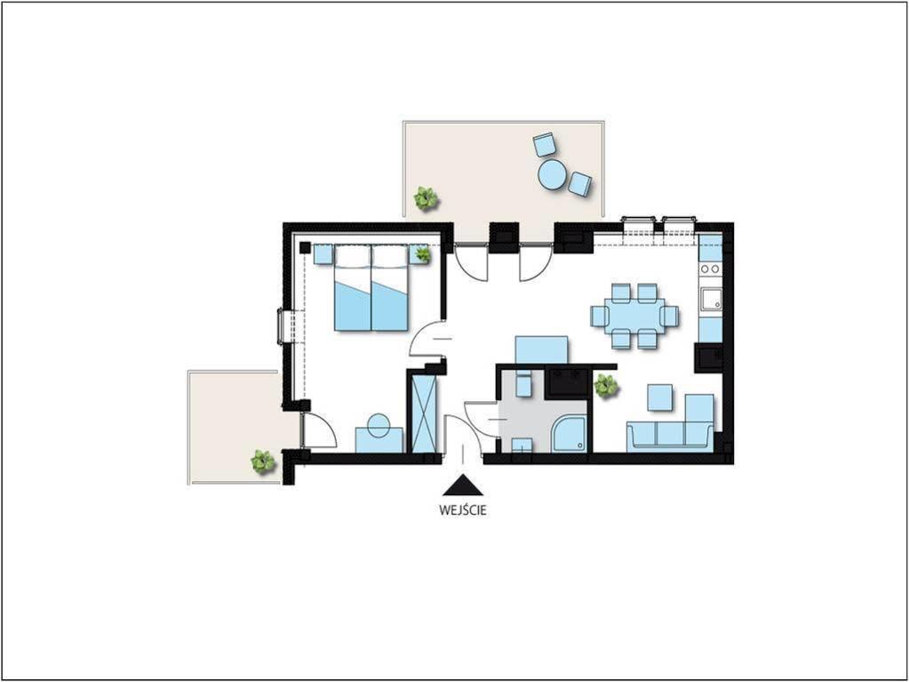 Appartamento Aquamarina Swinoujscie Marina Invest Esterno foto